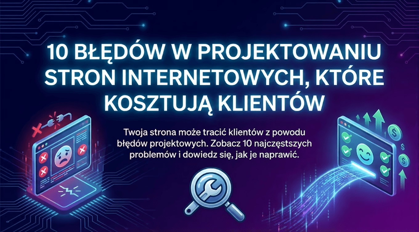 Błędy w projektowaniu stron