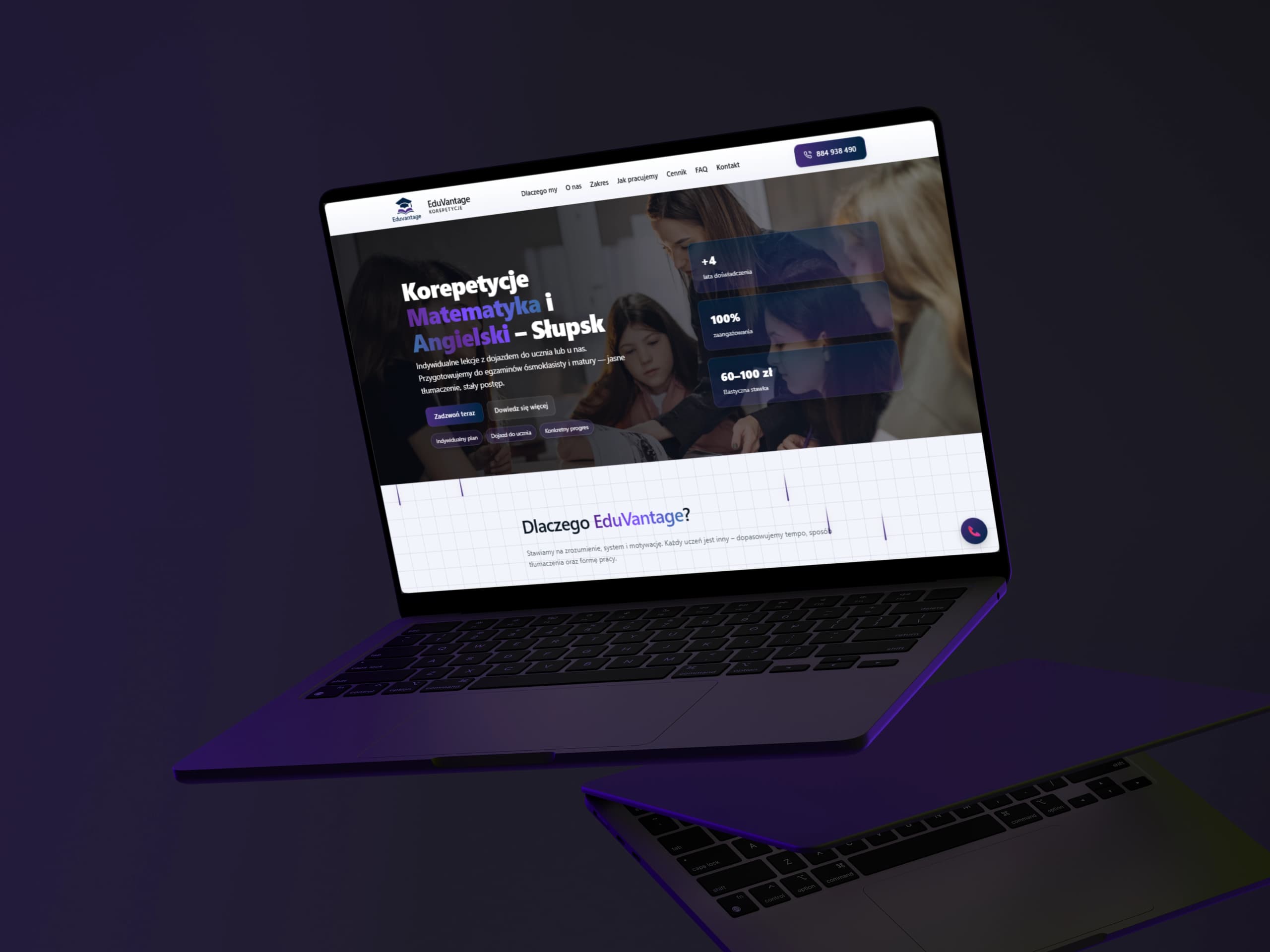 eduvantage.pl platform screenshot